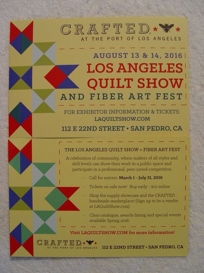 Quilt Show Flyer